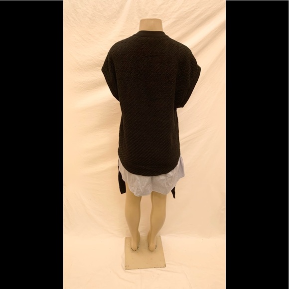 NWT Zara Size Small Combination Hi-Lo Mini Dress - Picture 7 of 11